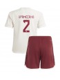 Otroški Nogometna dresi replika Bayern Munich Dayot Upamecano #2 Tretji 2023-24 Kratek rokav (+ hlače)